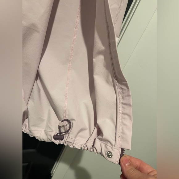 Athleta Stay Fly Pink and Mauve Zipper Nylon Track Pant Size Medium Gently Worn - Picture 9 of 10